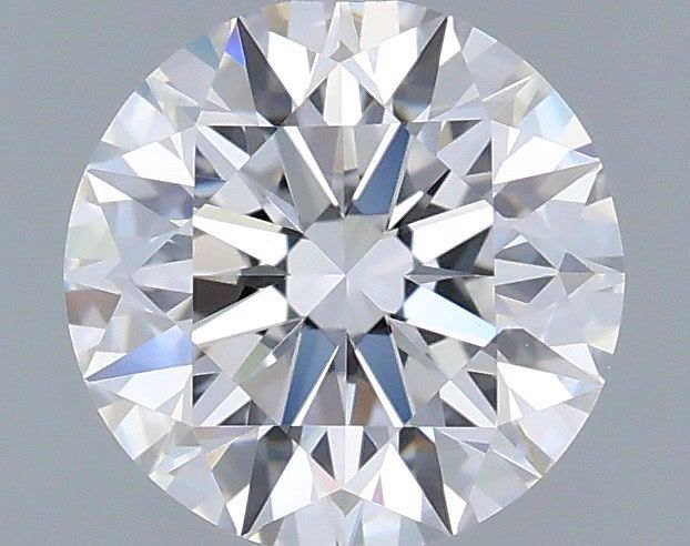 1.03 Carat Round Shaped, Ideal Cut, D Color, VVS2 Clarity, IGI Certified Lab Grown Diamond