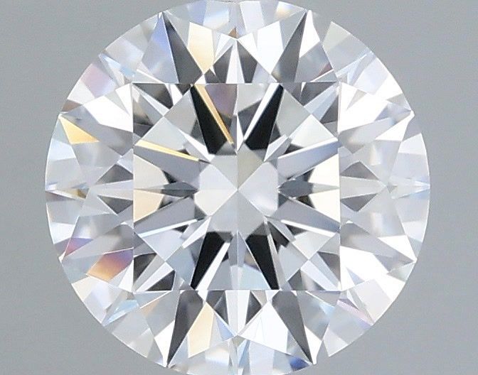 1.24 Carat Round Shaped, Ideal Cut, D Color, VVS2 Clarity, IGI Certified Lab Grown Diamond