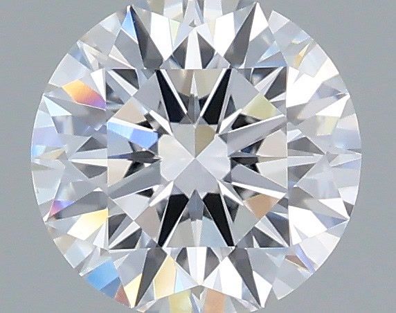 1.29 Carat Round Shaped, Ideal Cut, D Color, VVS2 Clarity, IGI Certified Lab Grown Diamond