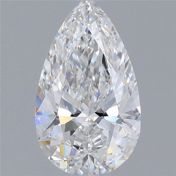1.05 Carat Pear Shaped, Ideal Cut, D Color, VVS2 Clarity, IGI Certified Lab Grown Diamond
