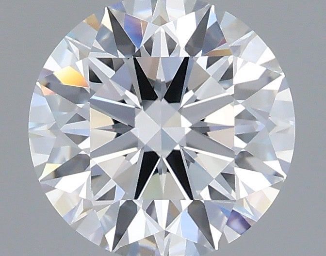 1.53 Carat Round Shaped, Ideal Cut, D Color, VVS1 Clarity, IGI Certified Lab Grown Diamond