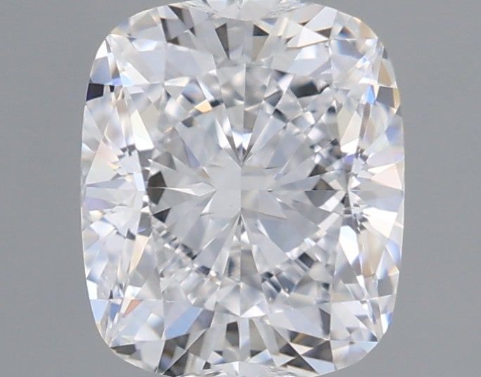 1.01 Carat Cushion Shaped, Ideal Cut, D Color, VVS2 Clarity, IGI Certified Lab Grown Diamond