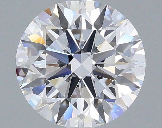 1.54 Carat Round Shaped, Ideal Cut, D Color, VVS2 Clarity, IGI Certified Lab Grown Diamond