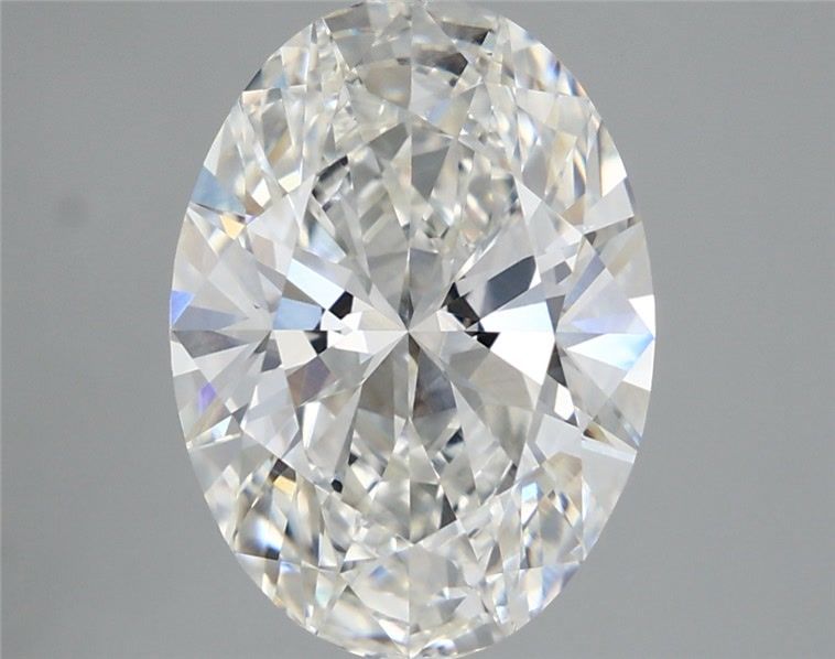 4.53 Carat Oval Shaped, Very Good Cut, F Color, VVS2 Clarity, IGI Certified Lab Grown Diamond