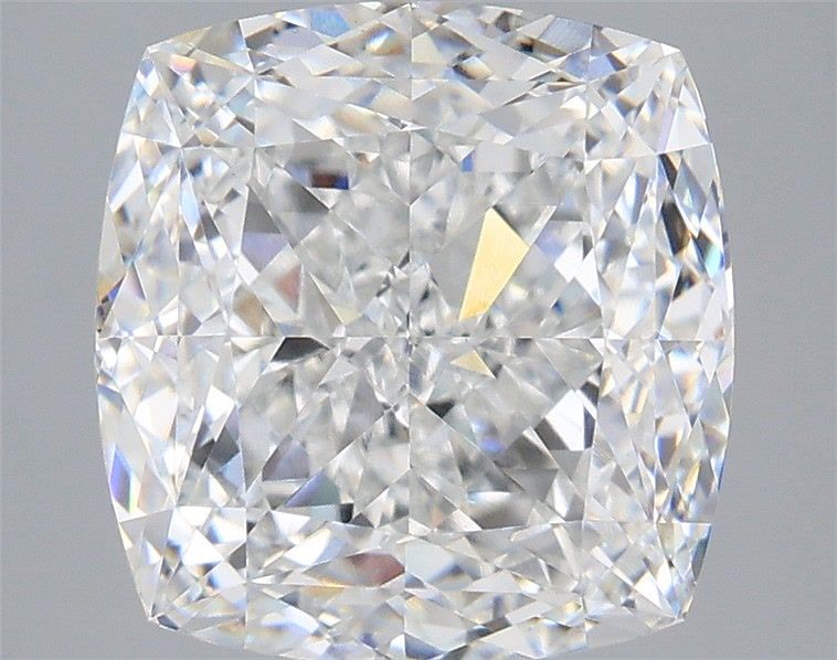5.11 Carat Cushion Shaped, Ideal Cut, E Color, VVS2 Clarity, IGI Certified Lab Grown Diamond