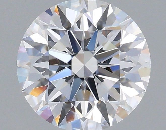 1.09 Carat Round Shaped, Ideal Cut, D Color, VVS2 Clarity, IGI Certified Lab Grown Diamond