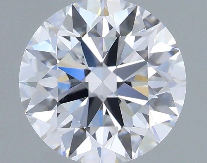 1.08 Carat Round Shaped, Excellent Cut, D Color, VVS1 Clarity, IGI Certified Lab Grown Diamond