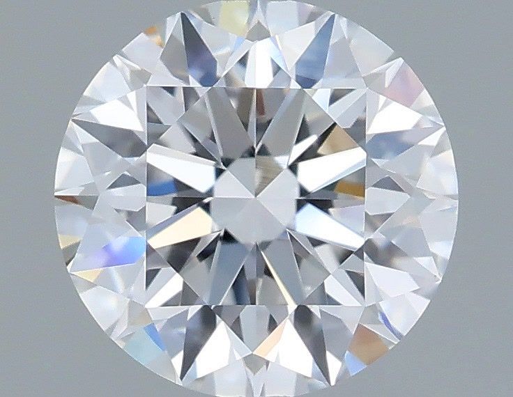 1.39 Carat Round Shaped, Excellent Cut, D Color, VVS2 Clarity, IGI Certified Lab Grown Diamond