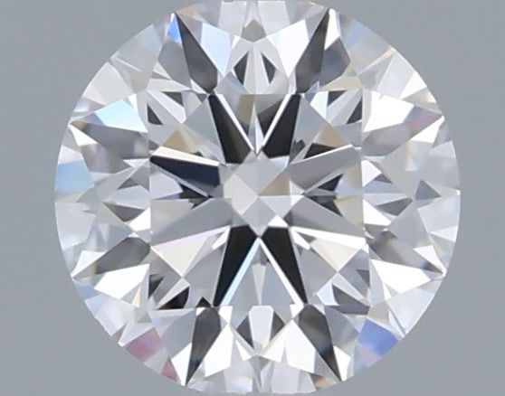 0.34 Carat Round Shaped, Ideal Cut, D Color, VVS2 Clarity, IGI Certified Lab Grown Diamond
