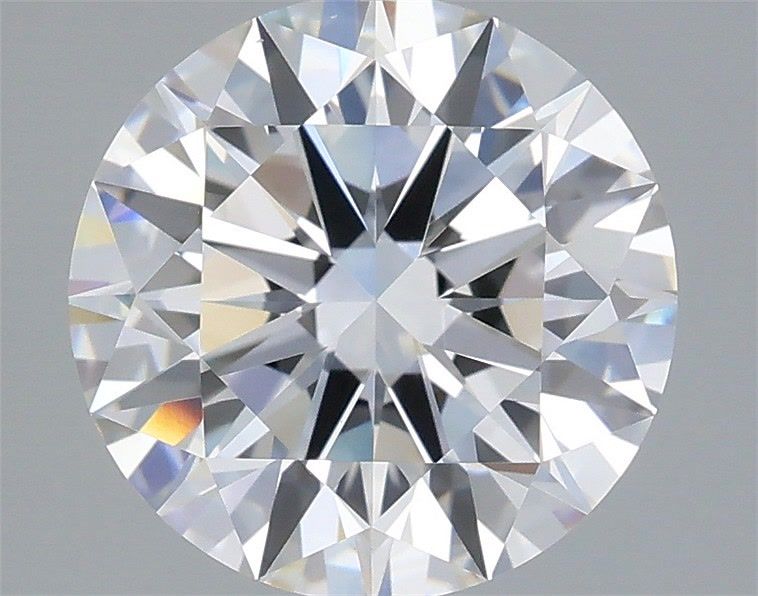 3.07 Carat Round Shaped, Ideal Cut, E Color, VS1 Clarity, IGI Certified Lab Grown Diamond
