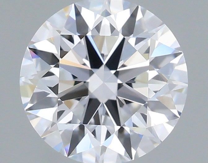 1.07 Carat Round Shaped, Ideal Cut, D Color, VVS2 Clarity, IGI Certified Lab Grown Diamond