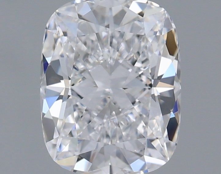 1.02 Carat Cushion Shaped, Ideal Cut, D Color, VVS2 Clarity, IGI Certified Lab Grown Diamond