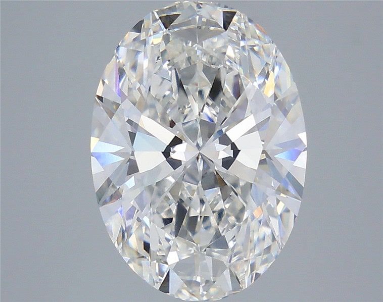 5.09 Carat Oval Shaped, Ideal Cut, F Color, VS1 Clarity, IGI Certified Lab Grown Diamond