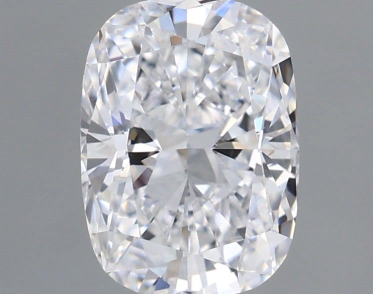1.02 Carat Cushion Shaped, Ideal Cut, D Color, VS2 Clarity, IGI Certified Lab Grown Diamond