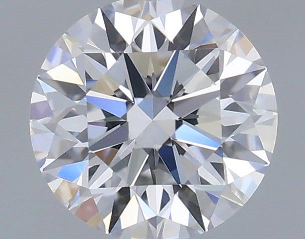 0.33 Carat Round Shaped, Ideal Cut, D Color, VS1 Clarity, IGI Certified Lab Grown Diamond