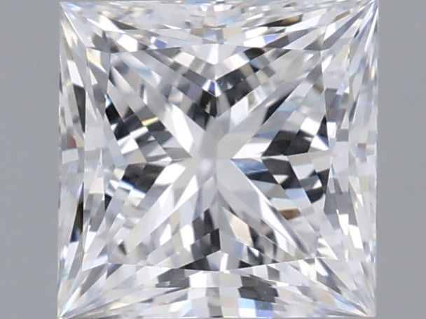 1.05 Carat Princess Shaped, Very Good Cut, D Color, VVS2 Clarity, IGI Certified Lab Grown Diamond