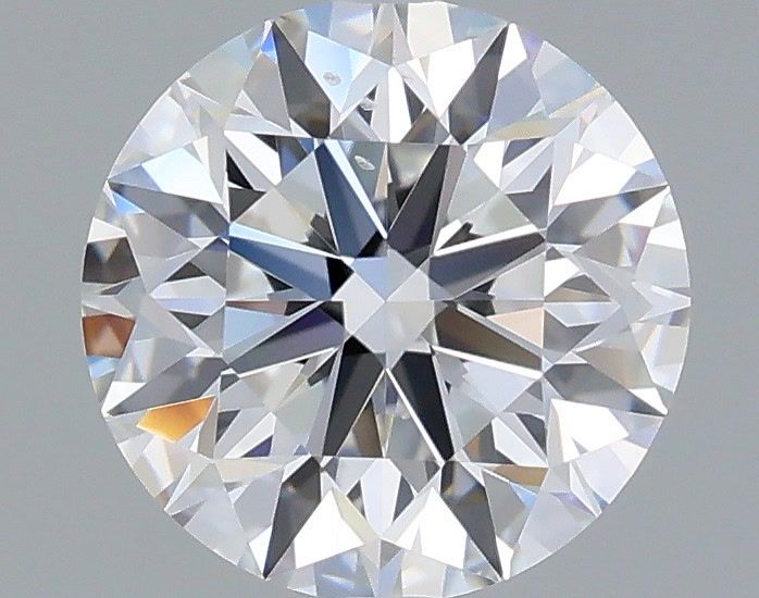 1.38 Carat Round Shaped, Excellent Cut, D Color, VS2 Clarity, IGI Certified Lab Grown Diamond