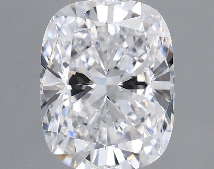 1.03 Carat Cushion Shaped, Ideal Cut, D Color, VVS2 Clarity, IGI Certified Lab Grown Diamond
