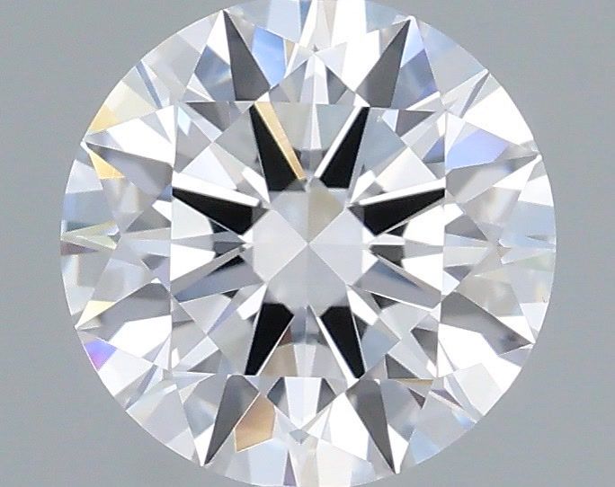 1.08 Carat Round Shaped, Ideal Cut, D Color, VVS2 Clarity, IGI Certified Lab Grown Diamond