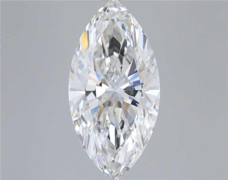 5.22 Carat Marquise Shaped, Ideal Cut, F Color, VVS2 Clarity, IGI Certified Lab Grown Diamond