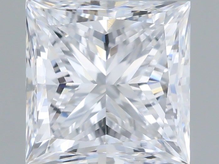 1.04 Carat Princess Shaped, Very Good Cut, D Color, VVS2 Clarity, IGI Certified Lab Grown Diamond
