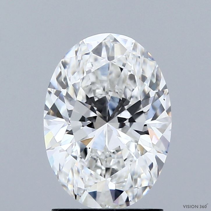 1.81 Carat Oval Shaped, Ideal Cut, E Color, VS1 Clarity, IGI Certified Lab Grown Diamond