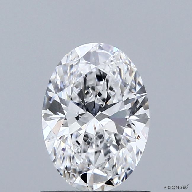 1.03 Carat Oval Shaped, Ideal Cut, D Color, VS1 Clarity, IGI Certified Lab Grown Diamond