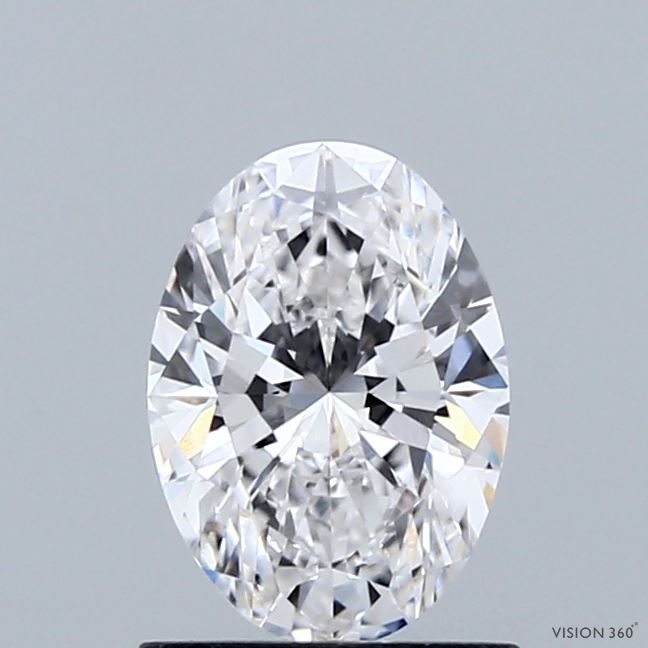 1.04 Carat Oval Shaped, Ideal Cut, E Color, VVS2 Clarity, IGI Certified Lab Grown Diamond