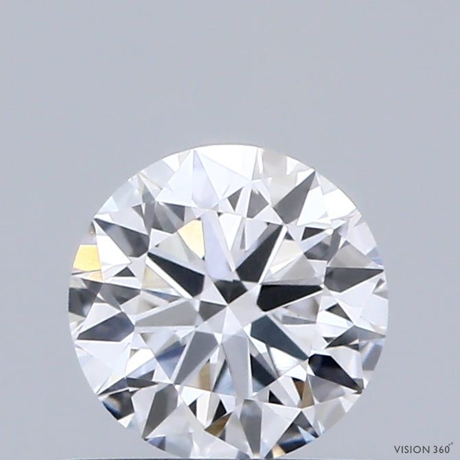0.64 Carat Round Shaped, Very Good Cut, D Color, VS1 Clarity, IGI Certified Lab Grown Diamond