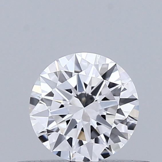 0.40 Carat Round Shaped, Excellent Cut, D Color, VVS2 Clarity, IGI Certified Lab Grown Diamond