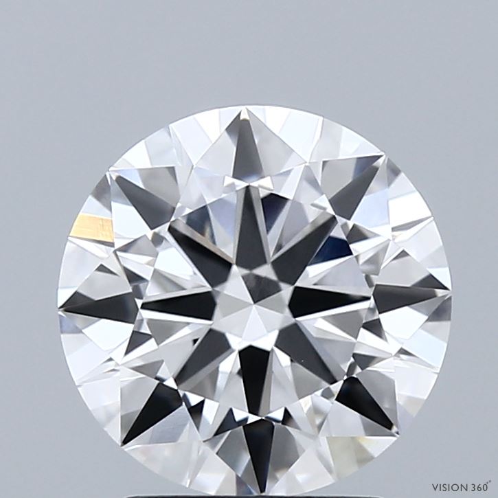 2.57 Carat Round Shaped, Excellent Cut, F Color, VVS1 Clarity, IGI Certified Lab Grown Diamond