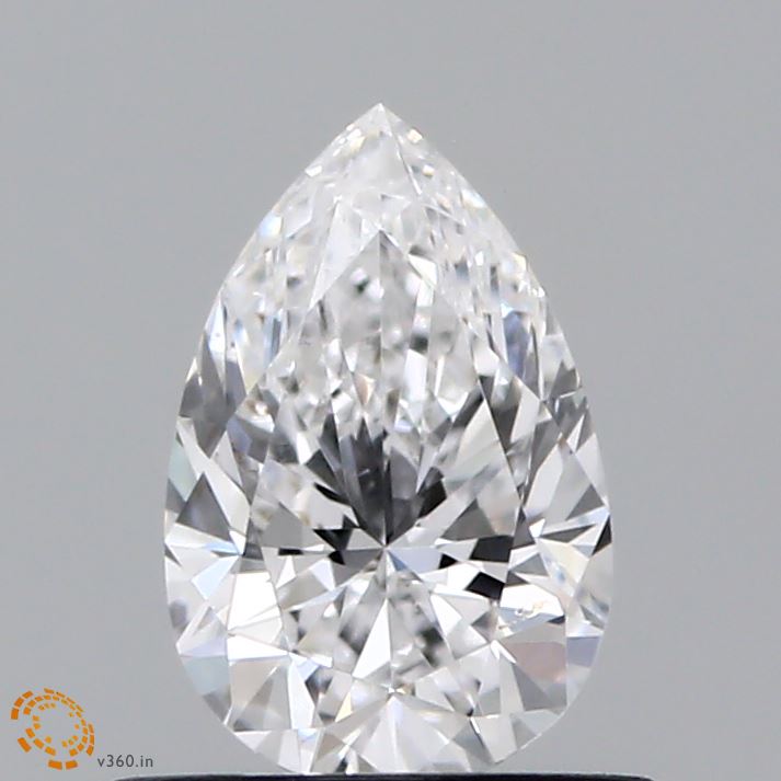 0.67 Carat Pear Shaped, Excellent Cut, E Color, VVS1 Clarity, IGI Certified Lab Grown Diamond