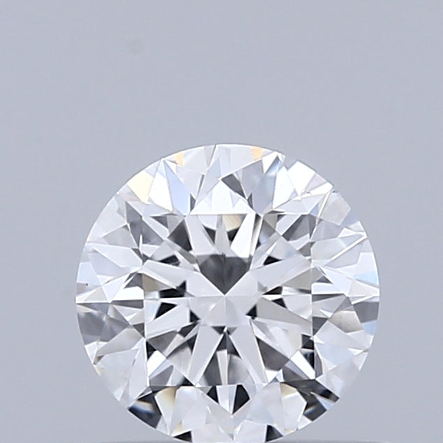 0.63 Carat Round Shaped, Very Good Cut, D Color, VS1 Clarity, IGI Certified Lab Grown Diamond