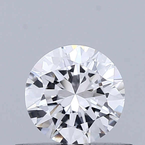 0.46 Carat Round Shaped, Very Good Cut, D Color, VVS2 Clarity, IGI Certified Lab Grown Diamond