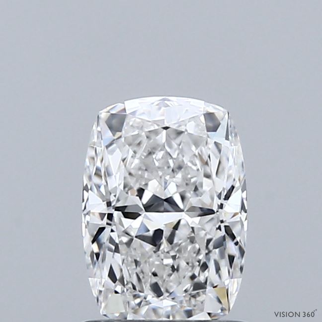 1.02 Carat Cushion Shaped, Ideal Cut, D Color, VS1 Clarity, IGI Certified Lab Grown Diamond
