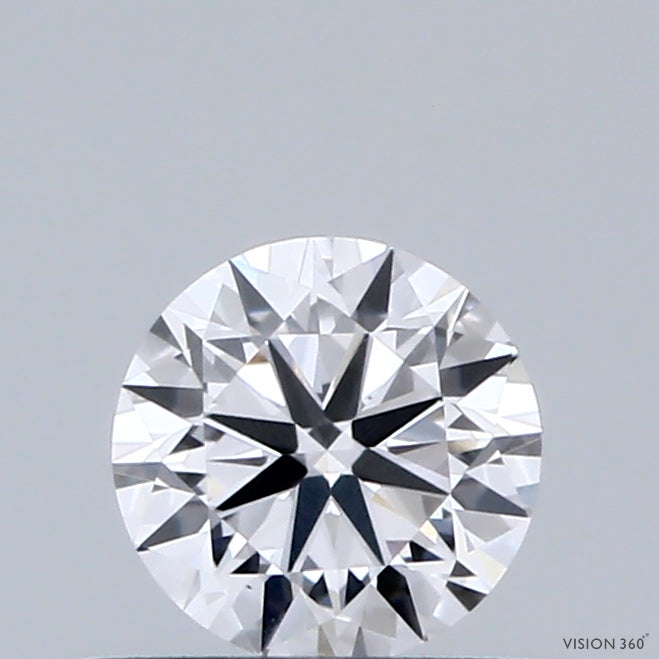 0.49 Carat Round Shaped, Very Good Cut, D Color, VS1 Clarity, IGI Certified Lab Grown Diamond