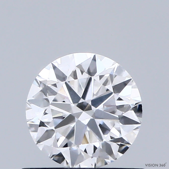 0.66 Carat Round Shaped, Very Good Cut, E Color, VS1 Clarity, IGI Certified Lab Grown Diamond