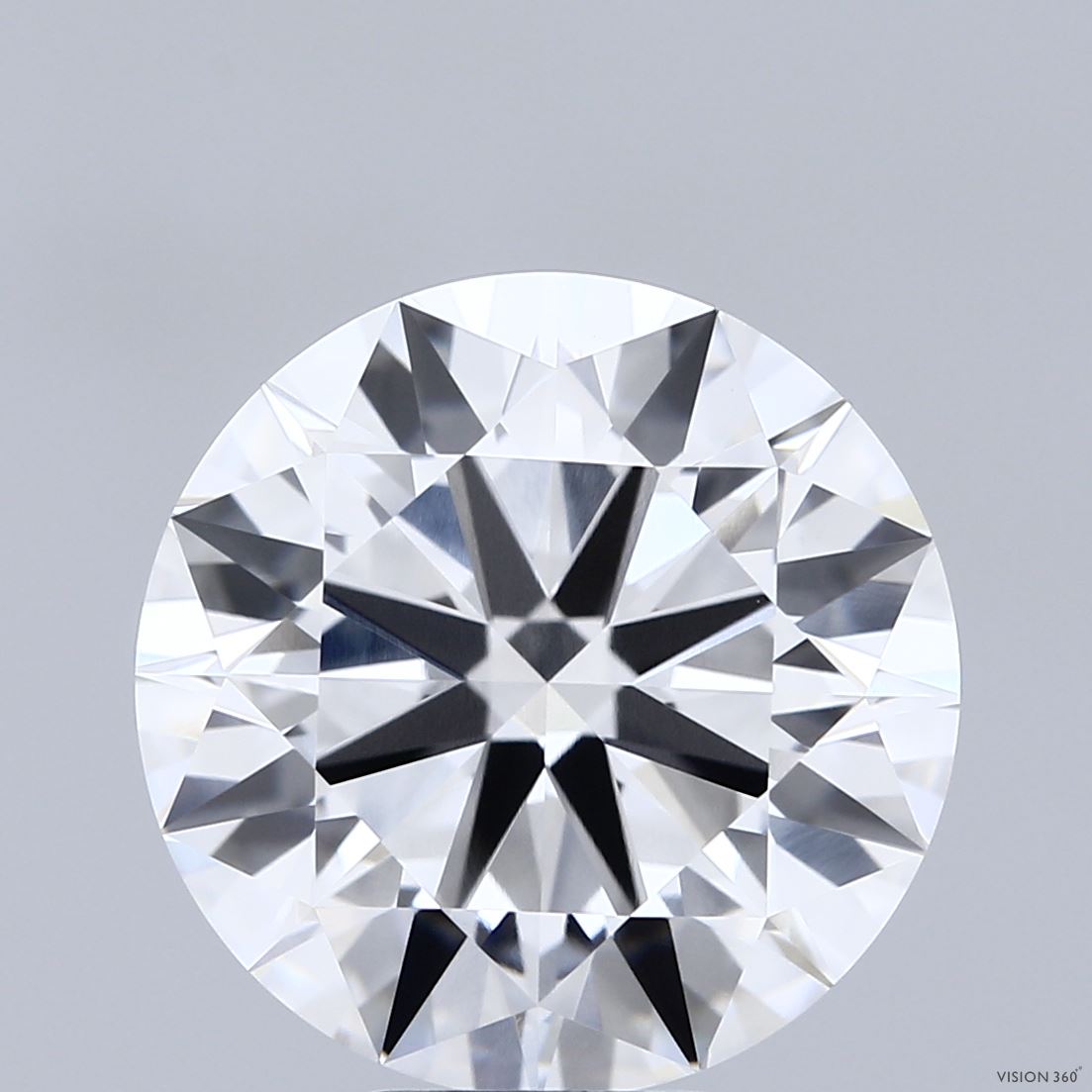 7.60 Carat Round Shaped, Ideal Cut, E Color, VVS1 Clarity, IGI Certified Lab Grown Diamond