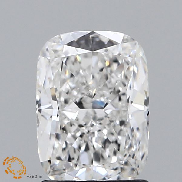 1.54 Carat Cushion Shaped, Ideal Cut, F Color, VS1 Clarity, IGI Certified Lab Grown Diamond