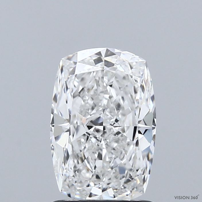 1.51 Carat Cushion Shaped, Ideal Cut, E Color, VVS2 Clarity, IGI Certified Lab Grown Diamond