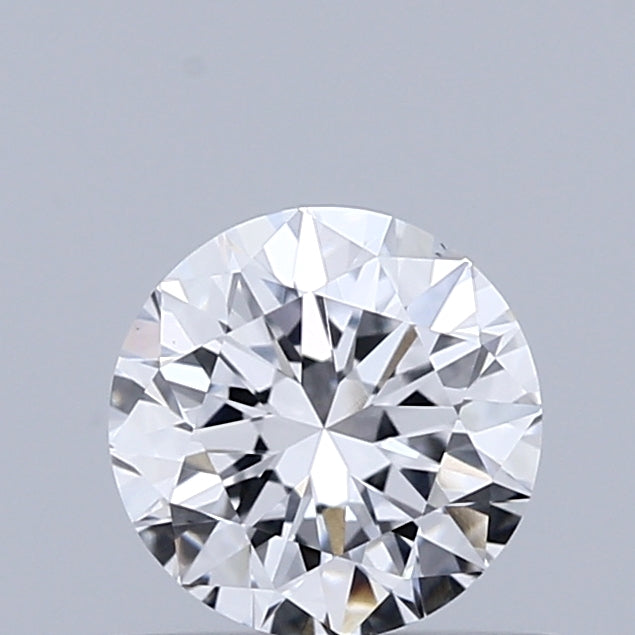 0.62 Carat Round Shaped, Excellent Cut, D Color, VS1 Clarity, IGI Certified Lab Grown Diamond