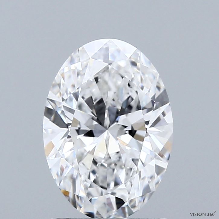 1.56 Carat Oval Shaped, Ideal Cut, E Color, VVS2 Clarity, IGI Certified Lab Grown Diamond