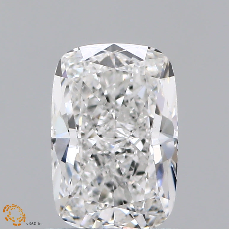 1.11 Carat Cushion Shaped, Ideal Cut, E Color, VS1 Clarity, IGI Certified Lab Grown Diamond