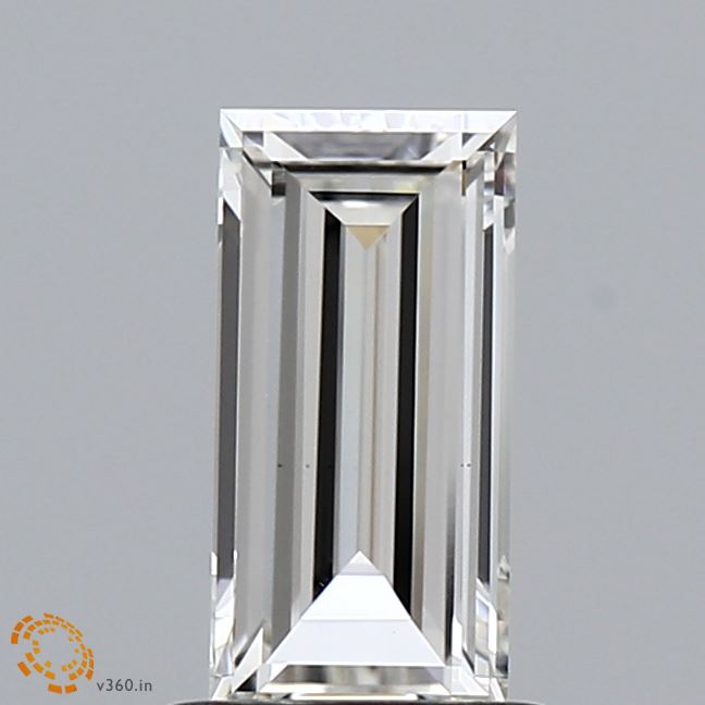 0.99 Carat Baguette Shaped, Very Good Cut, G Color, VS1 Clarity, IGI Certified Lab Grown Diamond