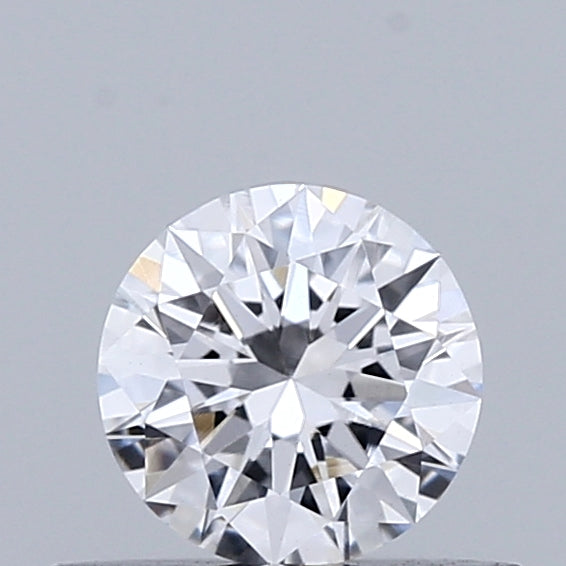0.42 Carat Round Shaped, Excellent Cut, D Color, VS1 Clarity, IGI Certified Lab Grown Diamond