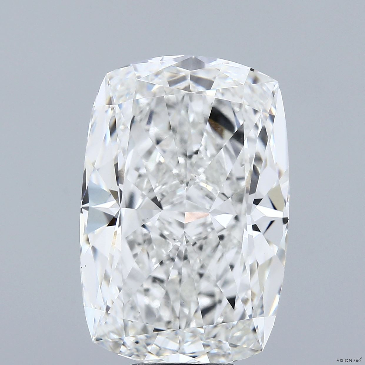 10.07 Carat Cushion Shaped, Ideal Cut, E Color, VVS2 Clarity, IGI Certified Lab Grown Diamond