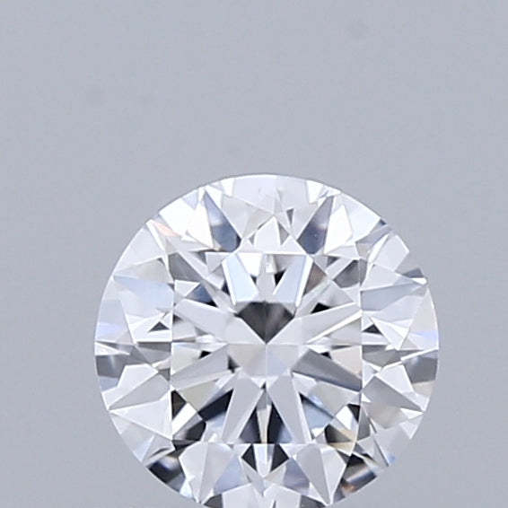 0.43 Carat Round Shaped, Excellent Cut, D Color, VVS2 Clarity, IGI Certified Lab Grown Diamond