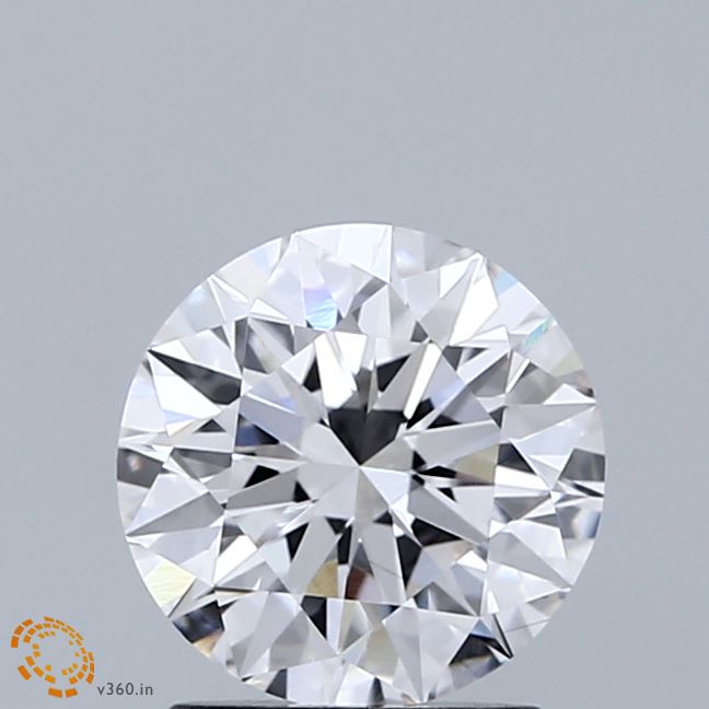 1.50 Carat Round Shaped, Ideal Cut, E Color, VVS2 Clarity, IGI Certified Lab Grown Diamond