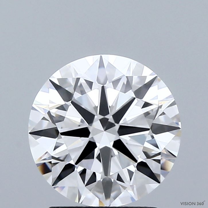 2.20 Carat Round Shaped, Excellent Cut, D Color, VVS2 Clarity, IGI Certified Lab Grown Diamond