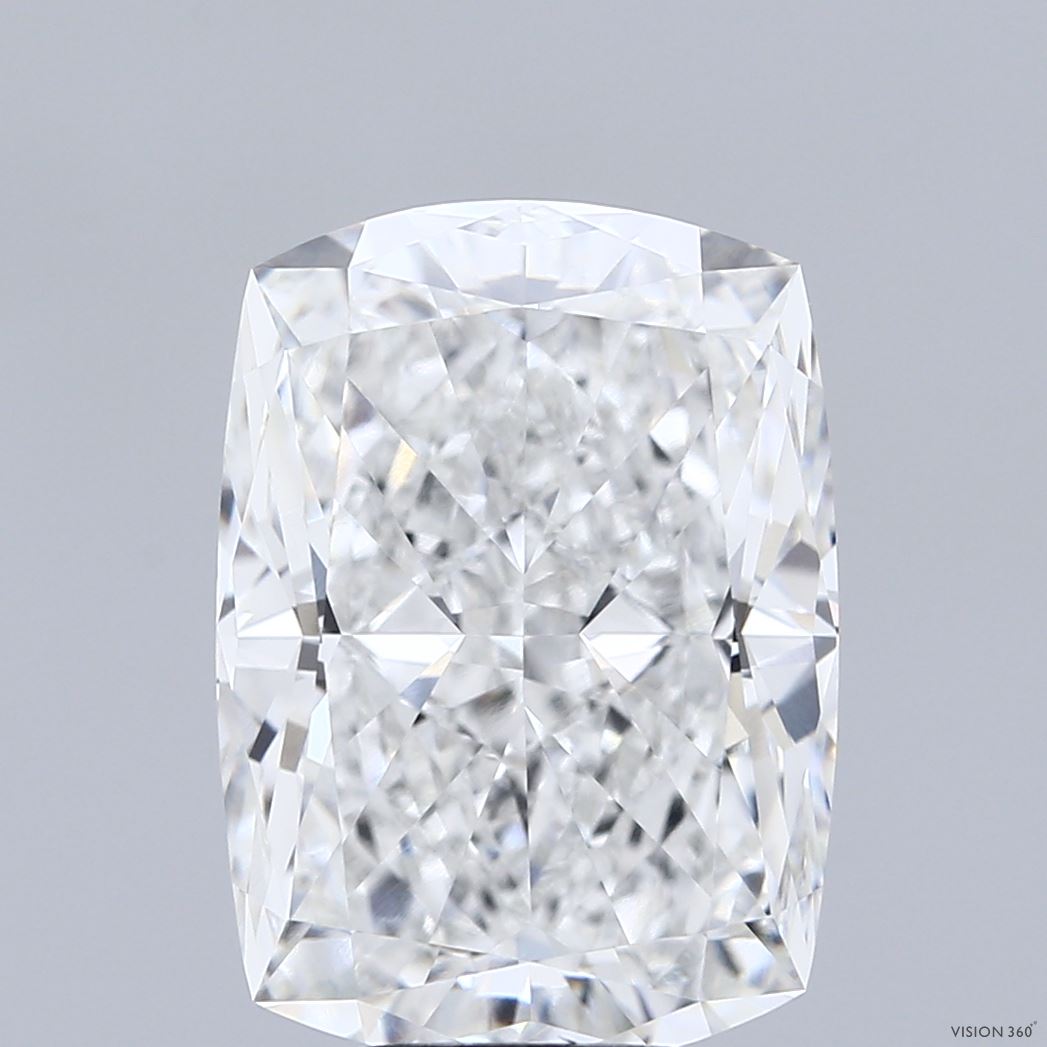 6.52 Carat Cushion Shaped, Excellent Cut, E Color, VVS1 Clarity, IGI Certified Lab Grown Diamond